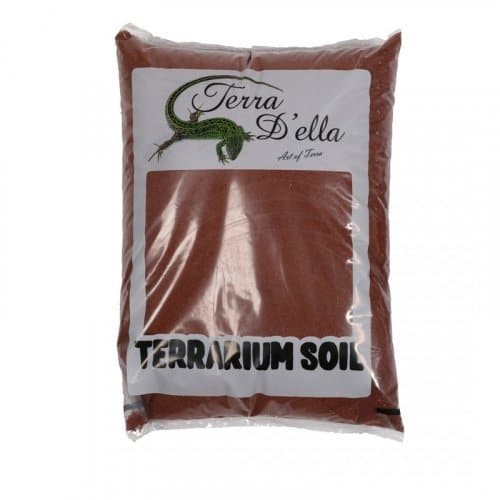 Terra Della terrarium zand Rood 5 kg