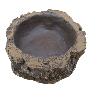 Pool, waterbak, schors effect, 15x15x5 cm