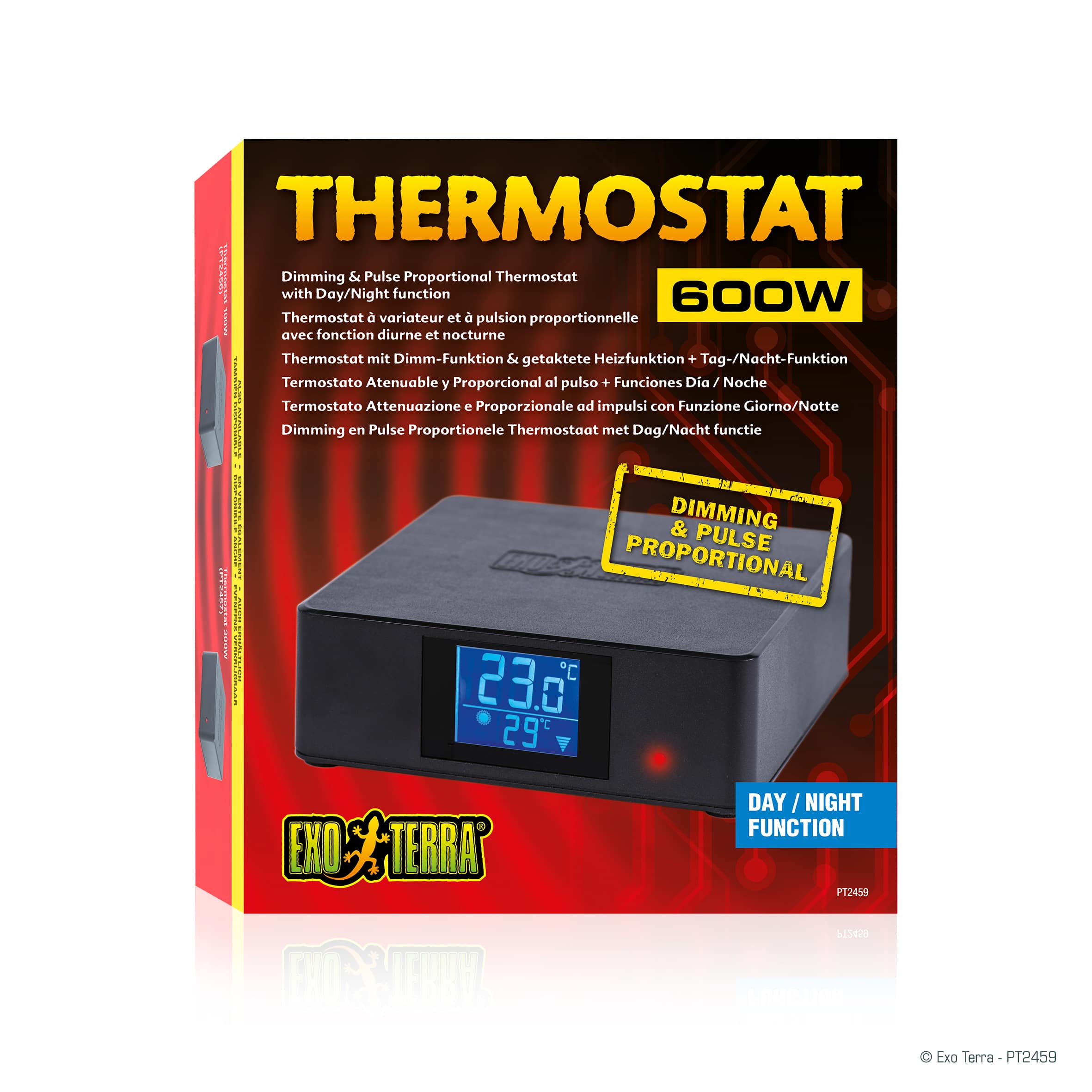 Thermostaat tot 600W Elektronische aan/uit