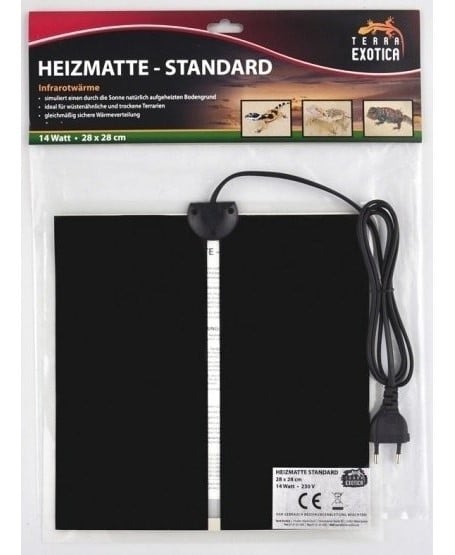 Warmtemat 28 x 28 cm / 14 watt