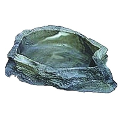 Waterbak Medium GRANITE ROCK 125 ml BTH 12x12x4 cm