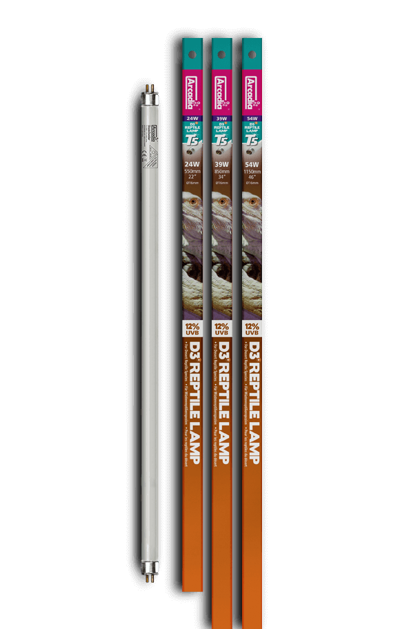 Arcadia D3 Desert Reptile T5 Lamp 24W 55 cm 12% UVB
