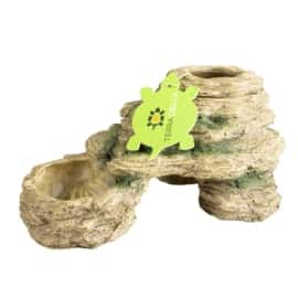 Grot met meelwormenschaal en drinkbak 24,5x15x11,5cm