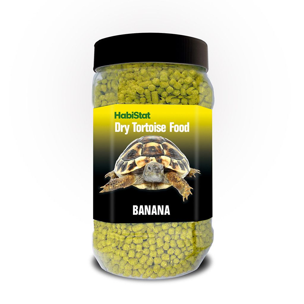 HabiStat Dry Tortoise food, banana 400 gram