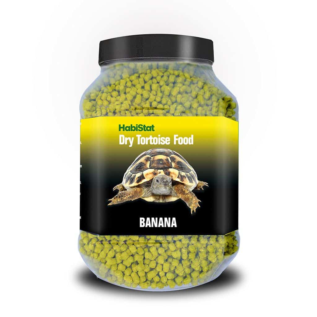 Habistat Dry Tortoise food, banana 800 gram