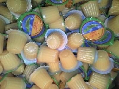 Jelly-food Mango 16 gr ( small ) 10 stuks