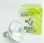 Reptech Kwikdamplamp 80 watt met ingebouwde ballast