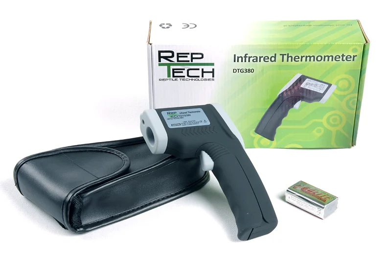 Reptech infrarood thermometer digitaal (tempgun)