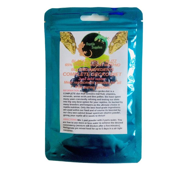 Reptile supplies - blackcurrant blitz