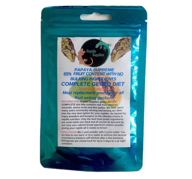 Reptile supplies - papaya supreme (60 gram)