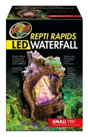 Repti rapids LED waterfall - small wood