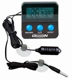 Thermo-hygrometer digitaal min/max, 2 watervaste voelers