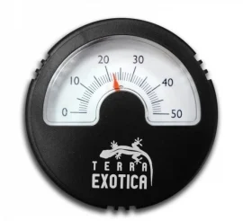 Thermometer analoog - zwart